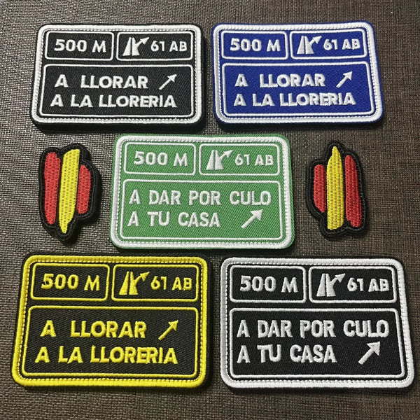 PARCHES A LLORAR A TU CASA