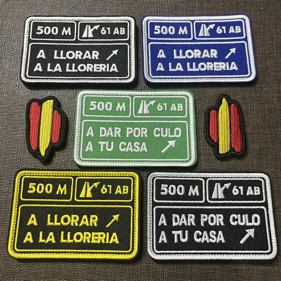 PARCHES A LLORAR A TU CASA