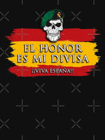 CAMISETA EL HONOR ES MI DIVISA. 100 % ESPAÑOL