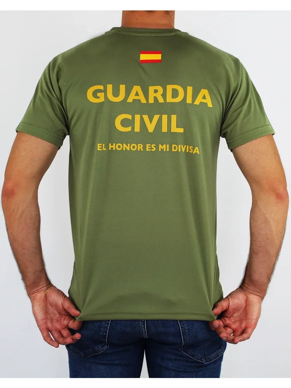 Camiseta Guardia Civil España. 100% Algodón